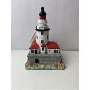 Chicago Harbor Il Scaasis Lighthouse 2/99 Signed.
